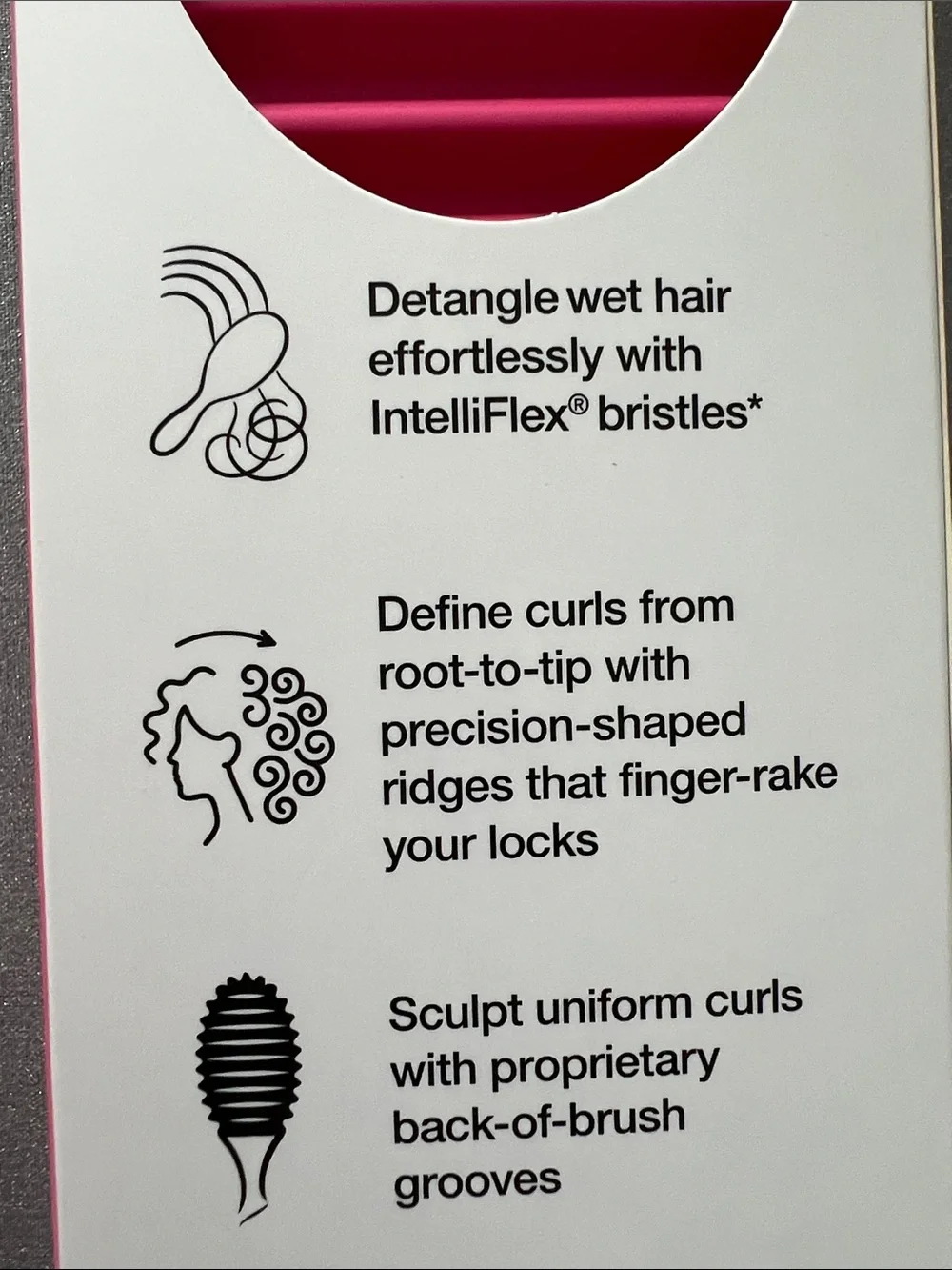Wet Brush | Curl Shaper Detangling Brush - Pink